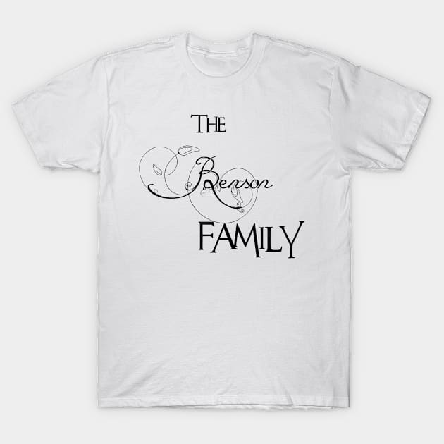 The Benson Family ,Benson Surname T-Shirt by Francoco